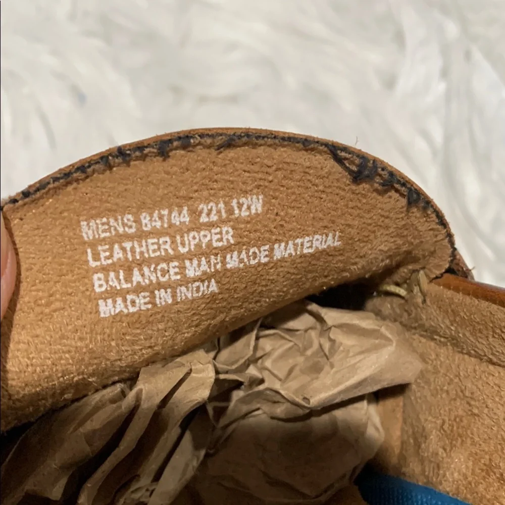 🟢3 for $20—— NUNN Bush Brown Leather Slip-On Loafers Comfort Green w Memory Foam